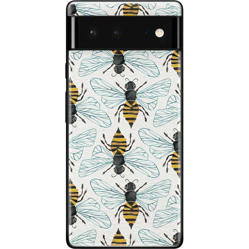 Cat Coq Honey Bee Google Pixel 6 Skin